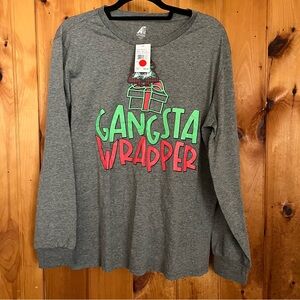 Christmas Gangsta Wrapper Long Sleeve